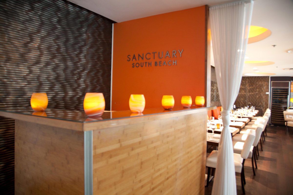 Sanctuary South Beach 迈阿密海滩 餐厅 照片